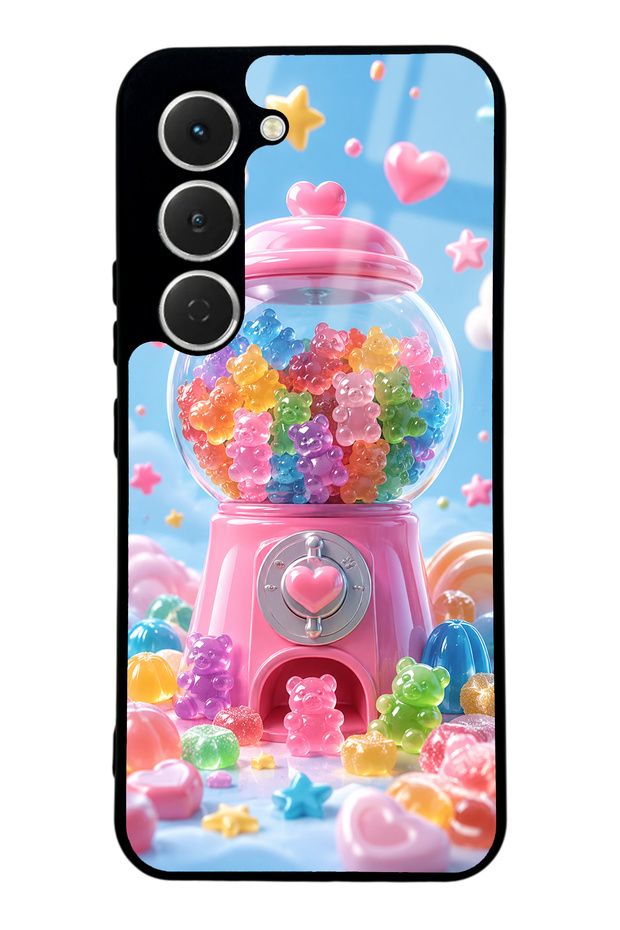 Tecno Spark 40 Pro Candy Bear Dream Design Glossy Phone Case