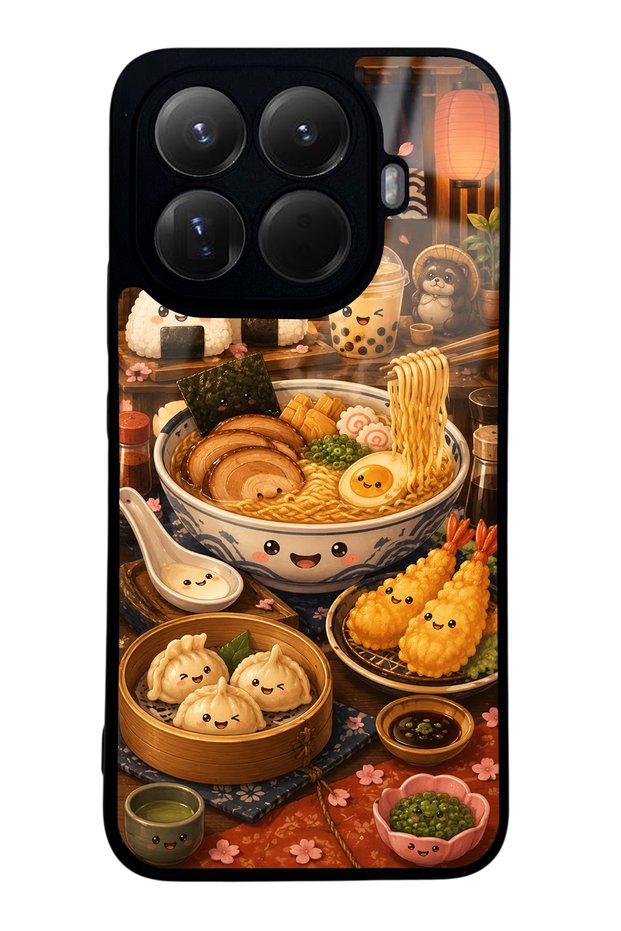 Xiaomi Mi 15t Pro Ramen Bento Club Design Glossy Phone Case