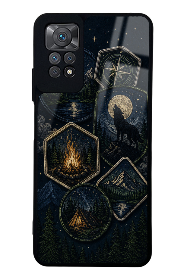 Xiaomi Redmi Note 11 Pro Moonlit Trails Design Glossy Phone Case