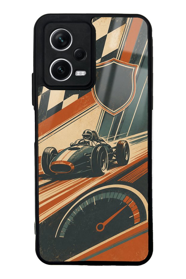 Xiaomi Redmi Note 12 5g Heritage Racer Design Glossy Phone Case