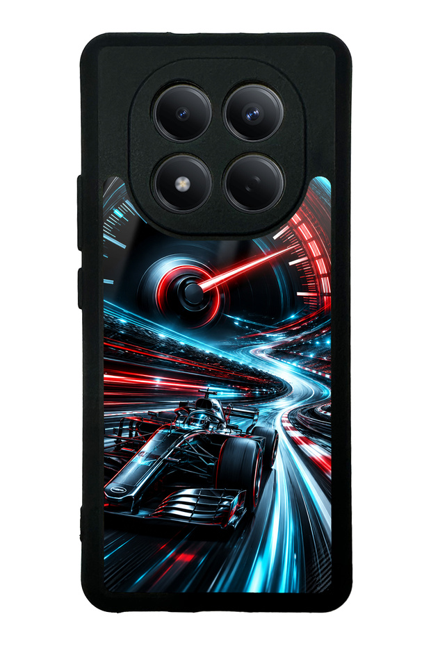 حافظة هاتف لامعة بتصميم Velocity Pulse لهاتف Xiaomi Redmi Note 15 4G