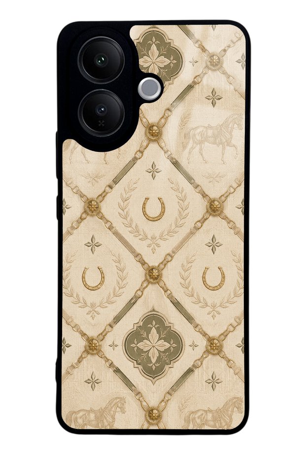 Vivo V60 Lite Maison Équestre Design Glossy Phone Case