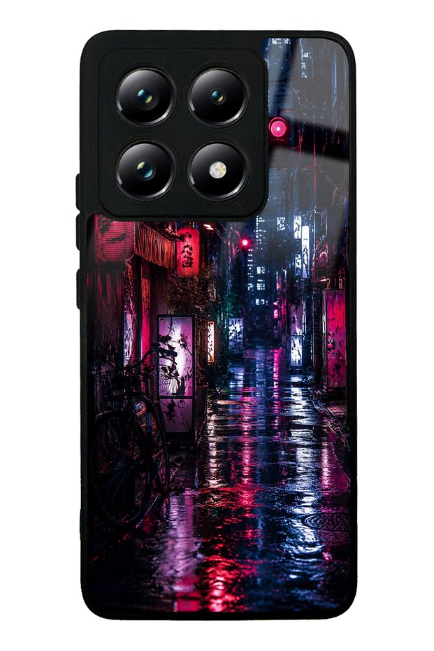 Xiaomi Mi 14t Electric Alley Design Glossy Phone Case