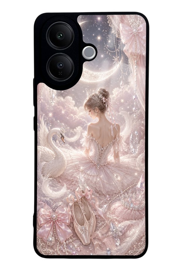 Vivo V60 Lite Starlight Ballerina Design Glossy Phone Case