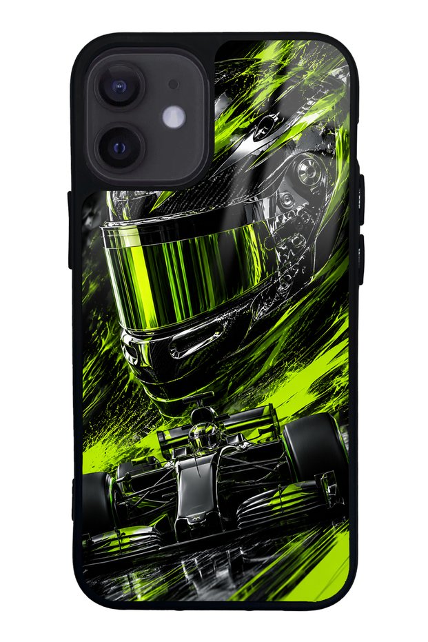 حافظة هاتف لامعة بتصميم Toxic Velocity لهاتف iPhone 12 Mini