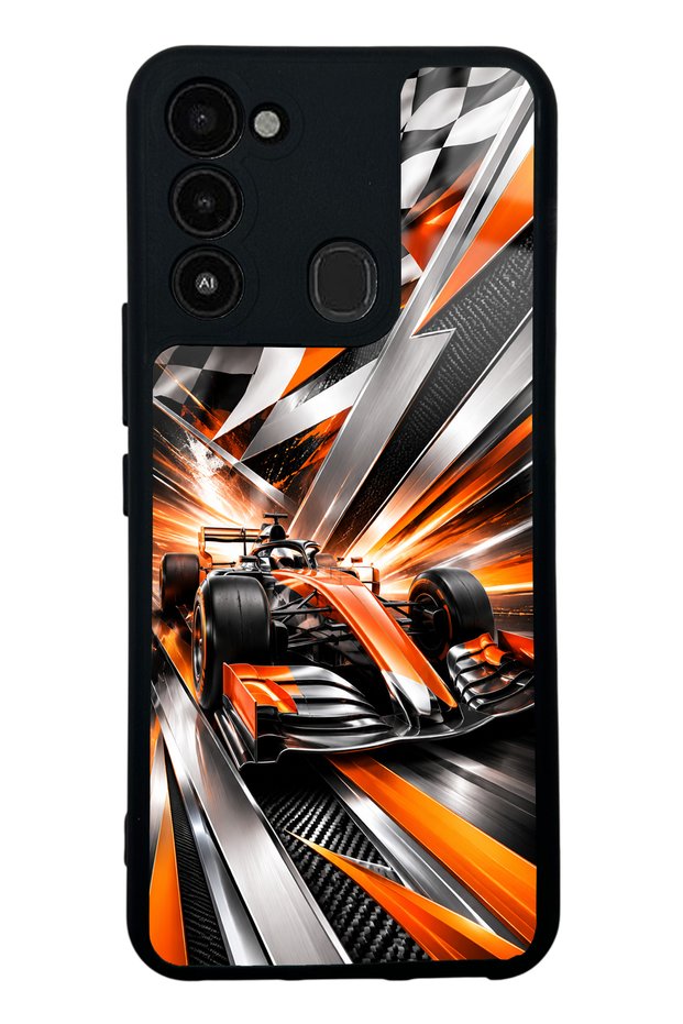 Tecno Spark 8C Inferno Apex Design Glossy Phone Case