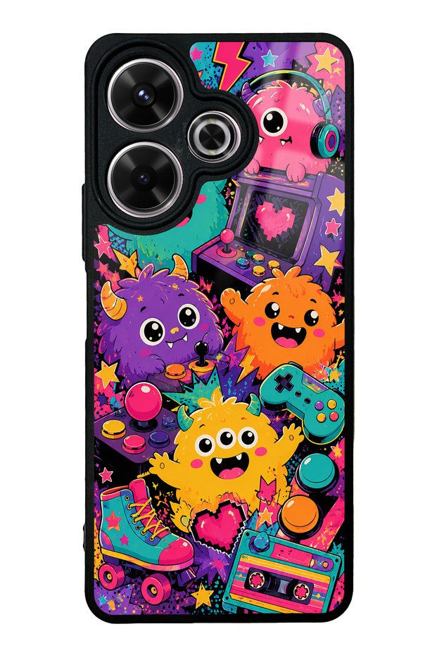 Xiaomi Redmi 13 4g Monster Game Club Design Glossy Phone Case