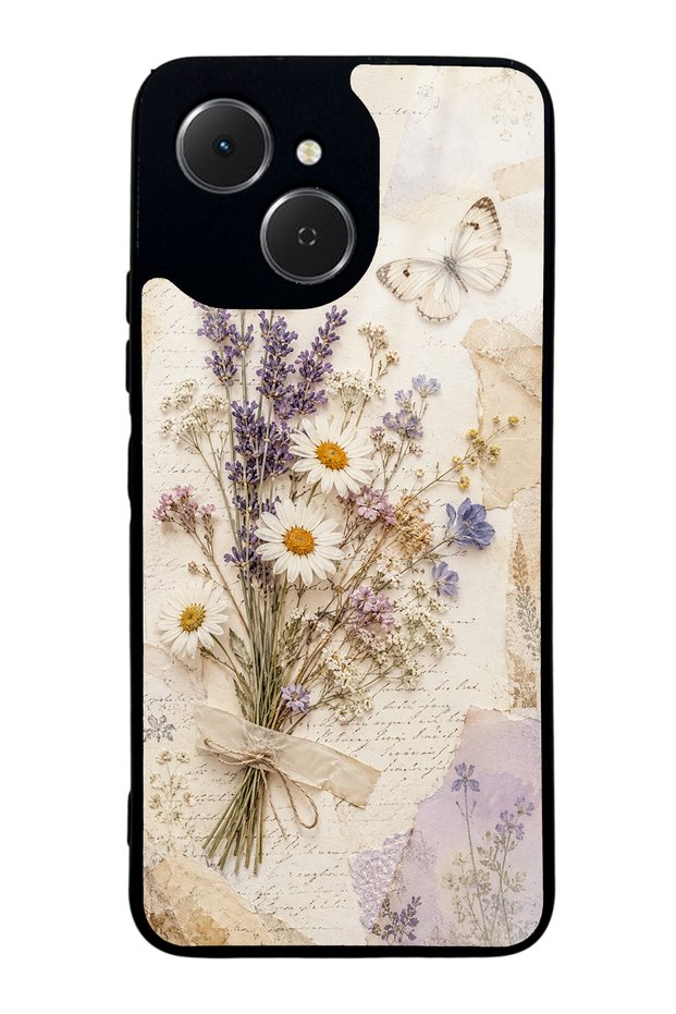 Tecno Spark 40C Lavender Meadow Design Glossy Phone Case