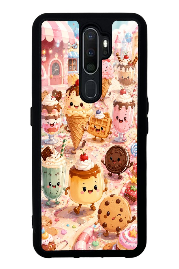 Oppo A5 2020 Dessert Wonderland Design Glossy Phone Case