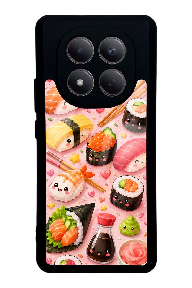 Xiaomi Redmi Note 15 5g Sushi Love Club Design Glossy Phone Case