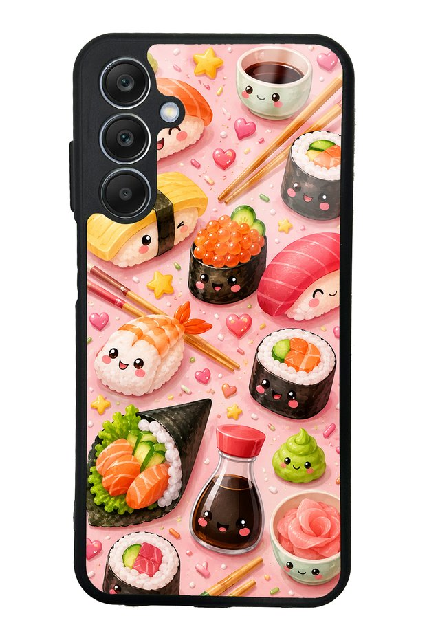 Samsung A25 Sushi Love Club Design Glossy Phone Case