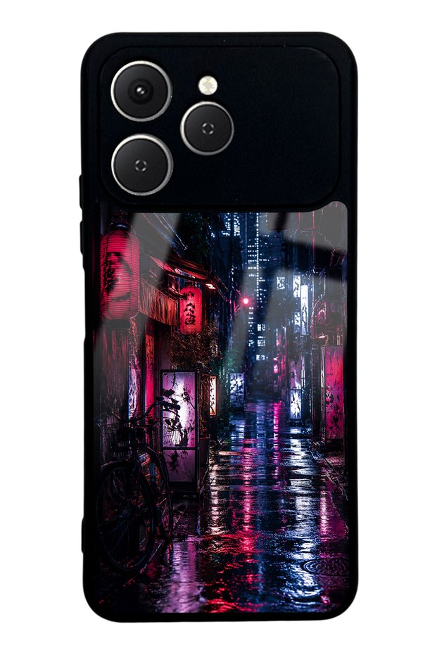Tecno Spark 40 Electric Alley Design Glossy Phone Case