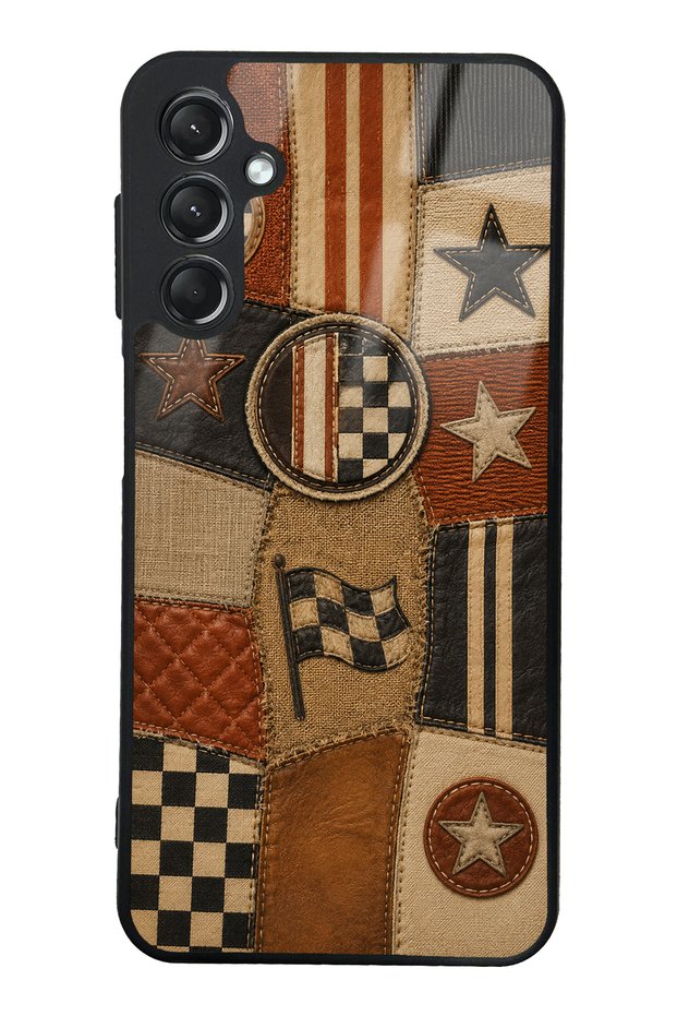 Samsung A24 Racing Leather Club Design Glossy Phone Case