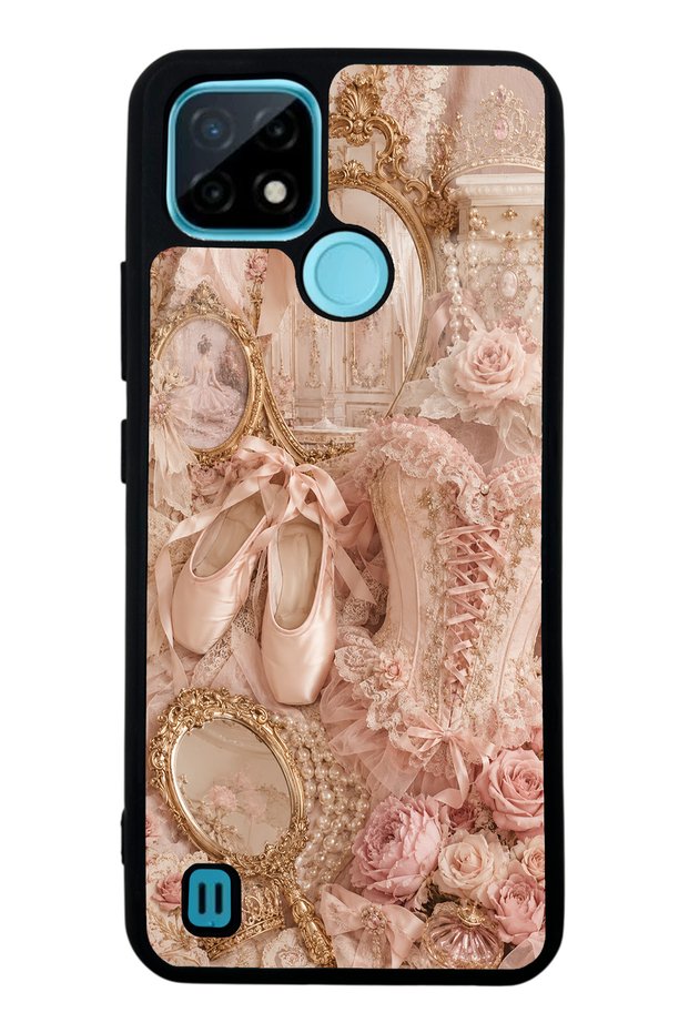 Realme C21 Glossy Phone Case with Royal Ballet Vanity Design