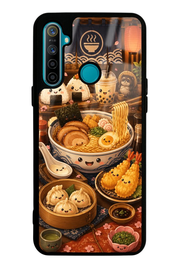 Realme 5I Ramen Bento Club Design Glossy Phone Case