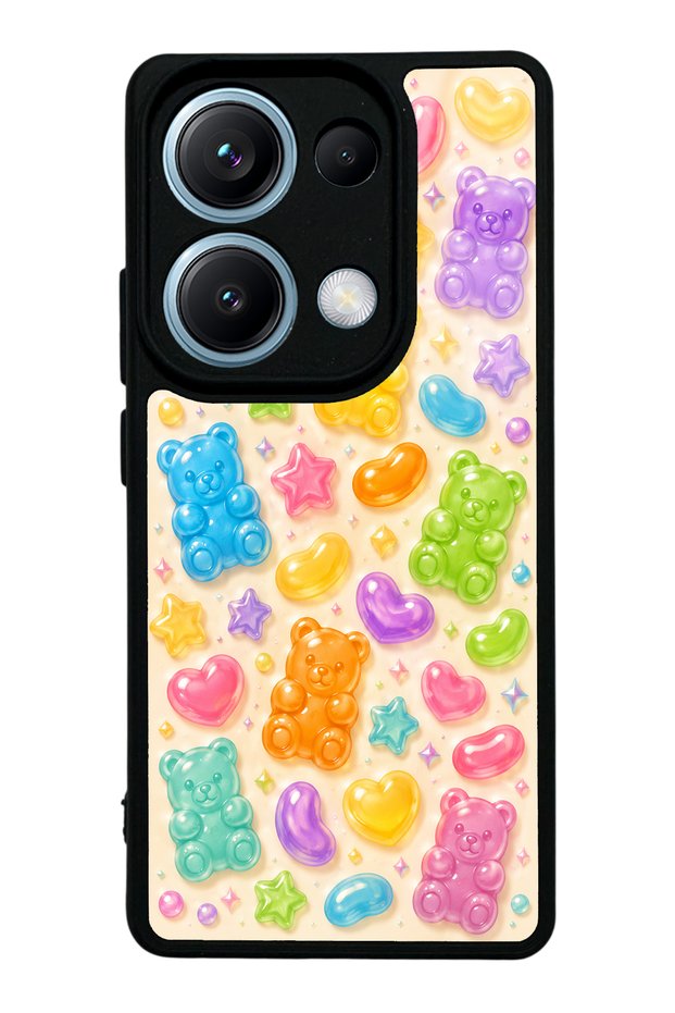 Xiaomi Redmi Note 13 Pro 4g Sweet Bear Jelly Design Glossy Phone Case