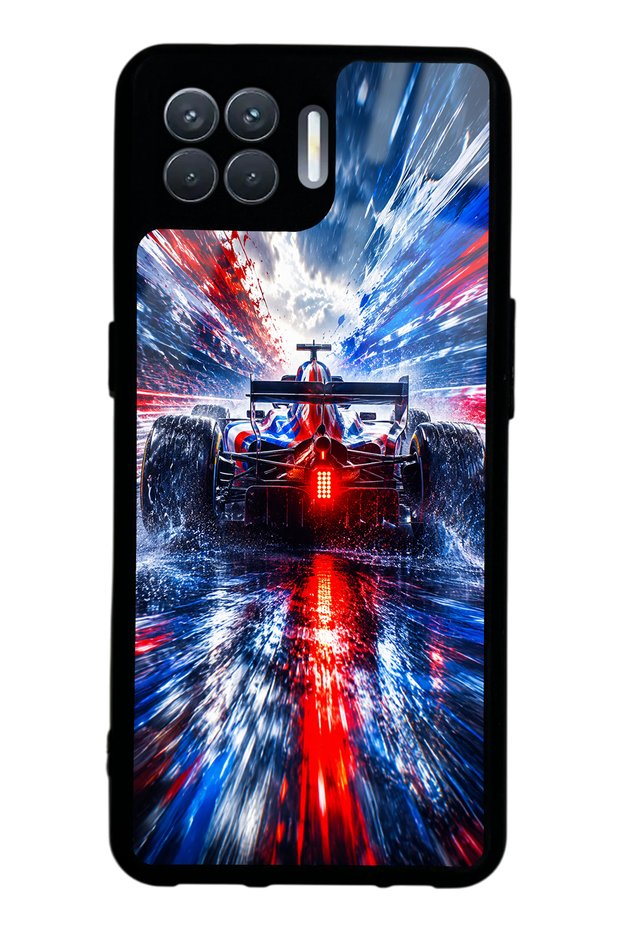 Oppo Reno 4 Lite Storm Racer Design Glossy Phone Case