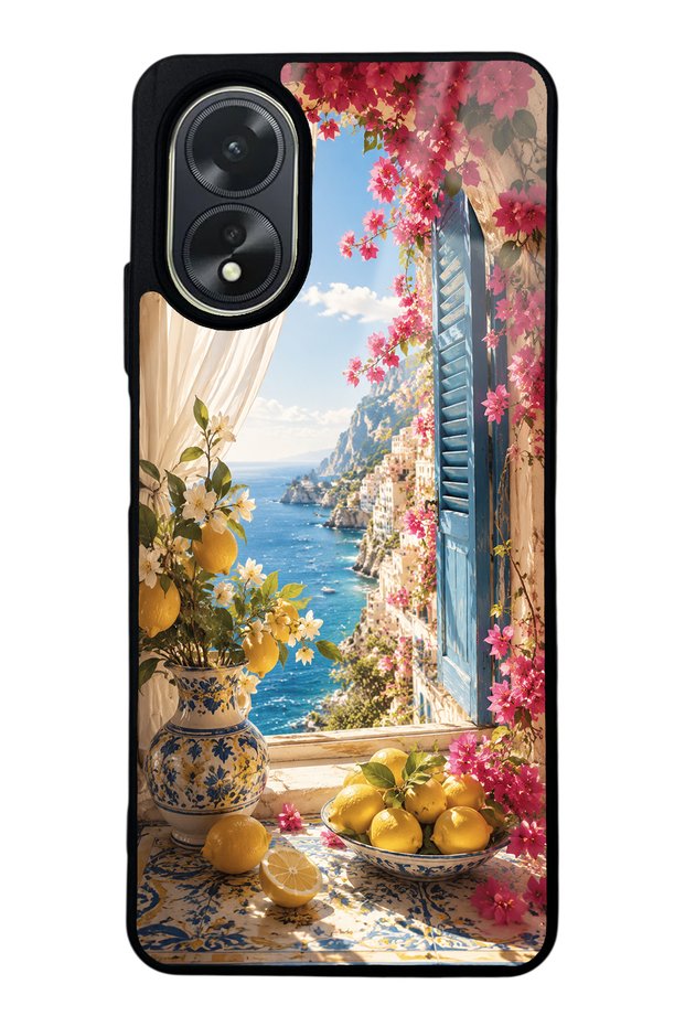 Oppo A38 Dolce Vita Amalfi Design Glossy Phone Case