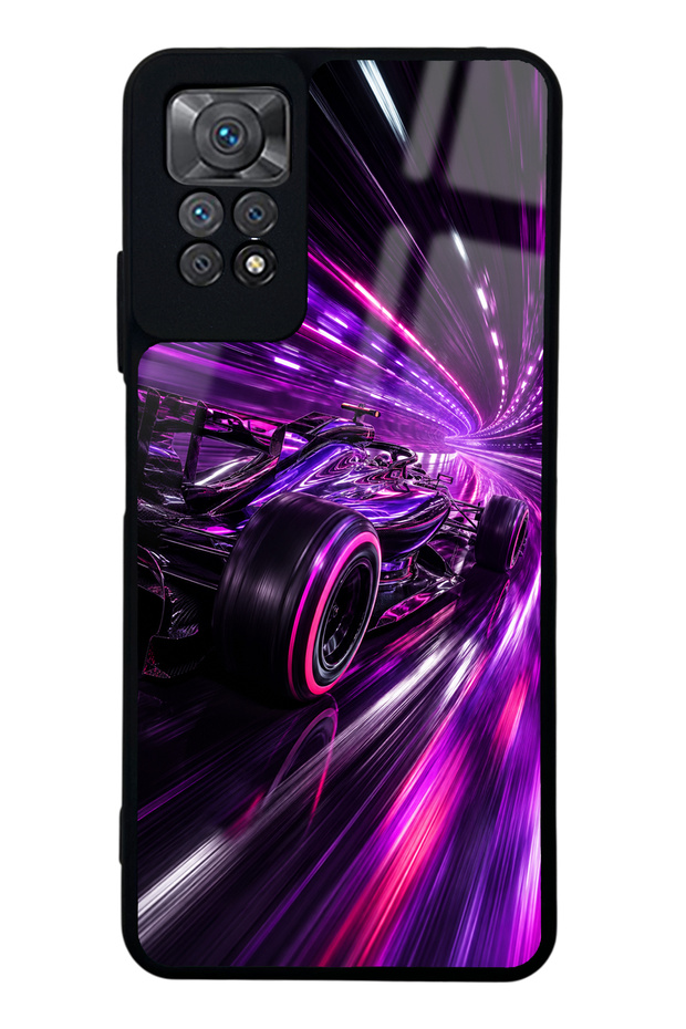 حافظة هاتف Xiaomi Redmi Note 11 Pro بتصميم Quantum Drive لامعة