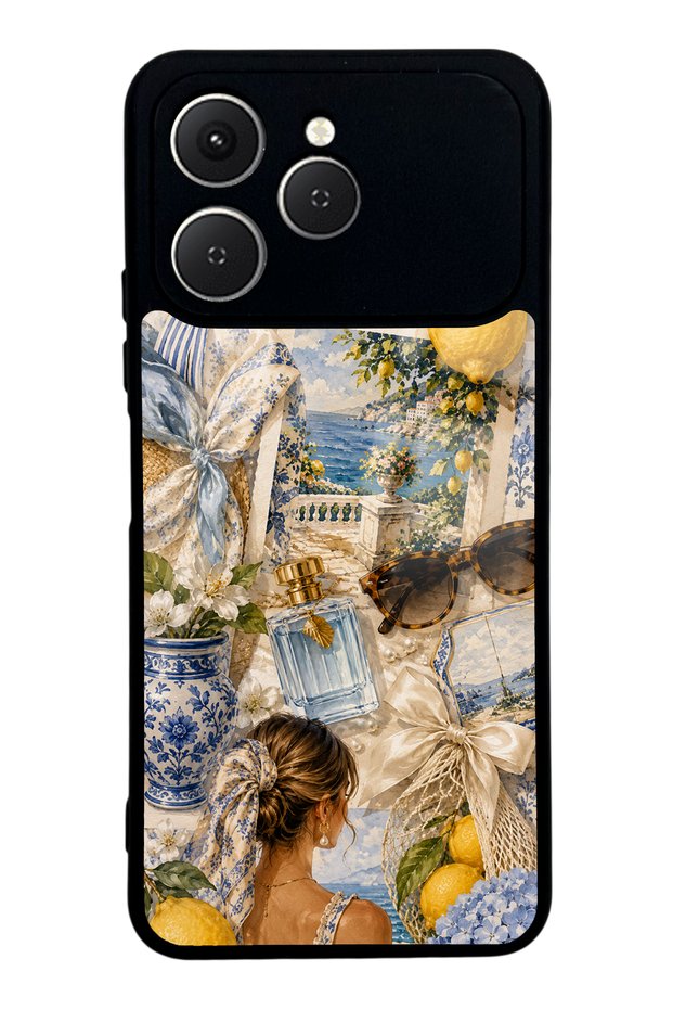 Tecno Spark 40 Amalfi Blue Design Glossy Phone Case