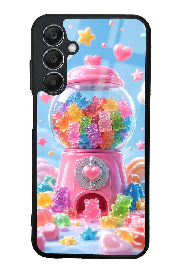 Samsung A25 Candy Bear Dream Design Glossy Phone Case