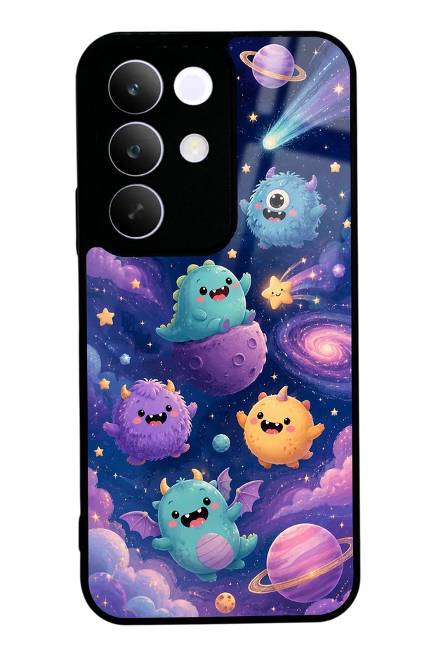 Realme C85 Monster Galaxy Design Glossy Phone Case