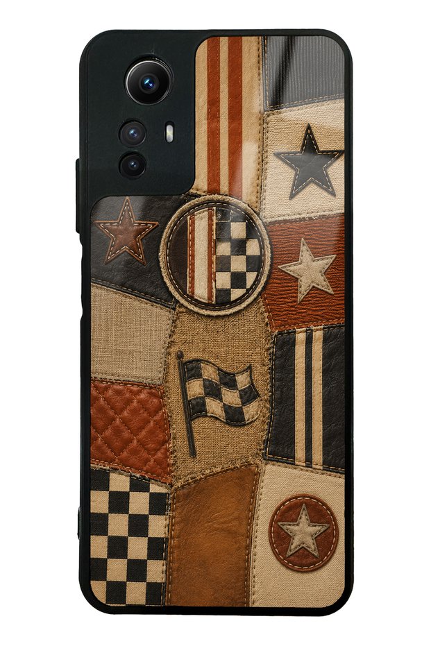 Xiaomi Redmi Note 12S Racing Leather Club Design Glossy Phone Case