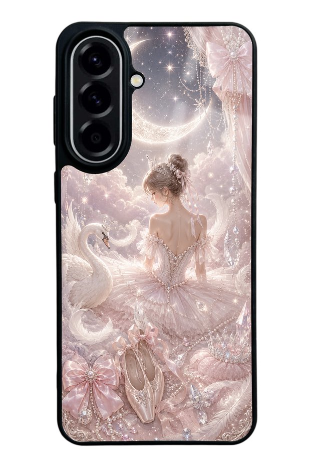Samsung A57 Starlight Ballerina Design Glossy Phone Case