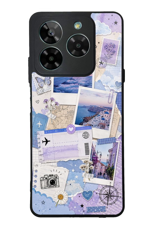 Gm Era 50 Pastel Travel Diary Designed Glossy Phone Case