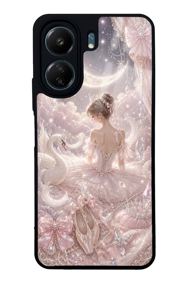 Xiaomi Redmi 13C Starlight Ballerina Design Glossy Phone Case