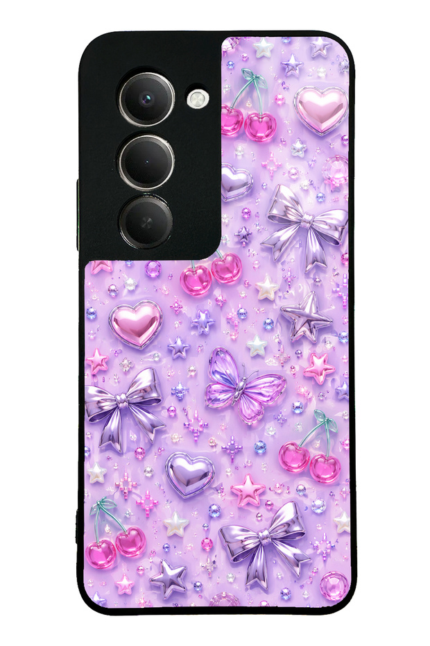 Xiaomi Redmi 15 Lilac Charm Pop Design Glossy Phone Case
