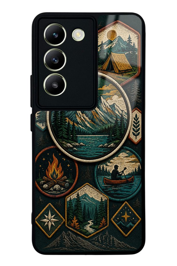 Vivo V30 Lite Summit Explorer Design Glossy Phone Case