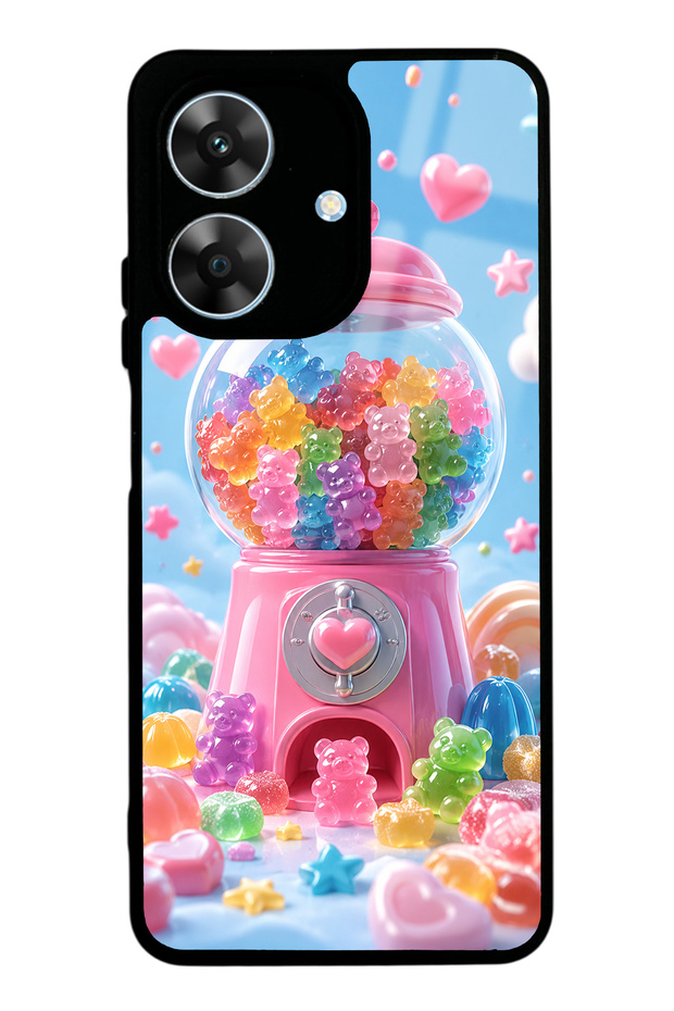 Realme Note 60 Candy Bear Dream Design Glossy Phone Case