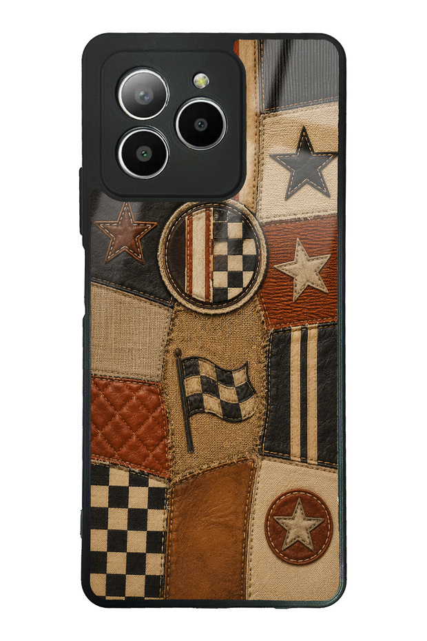 Omix X7 Racing Leather Club Design Glossy Phone Case