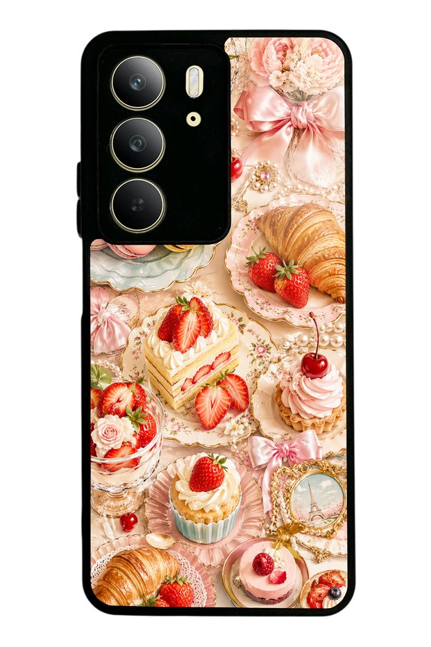 Realme C75 Paris Sweet Berry Design Glossy Phone Case