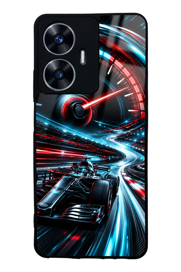 Realme C55 Velocity Pulse Design Glossy Phone Case