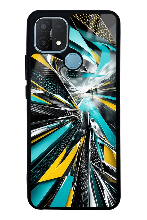 Oppo A15S Apex Surge Design Glossy Phone Case