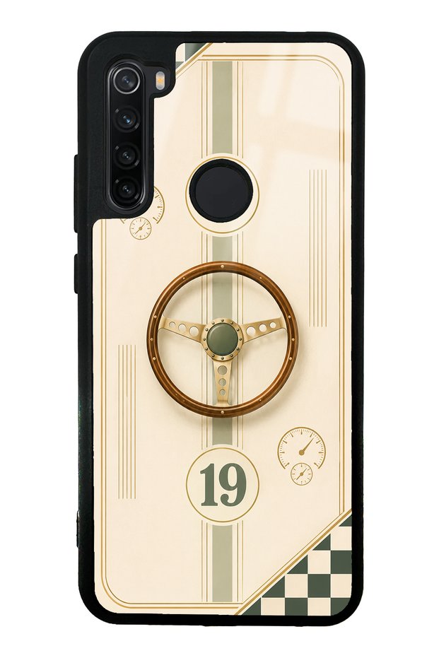حافظة هاتف لامعة بتصميم Xiaomi Redmi Note 8 Classic Racer 7
