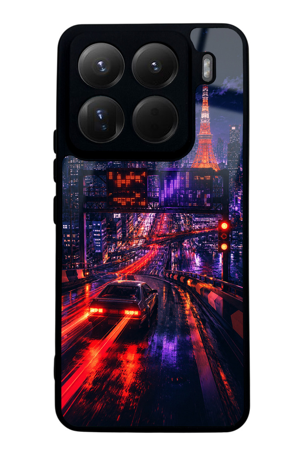 Xiaomi Mi 15 Pro Neon Tokyo Nights Design Glossy Phone Case