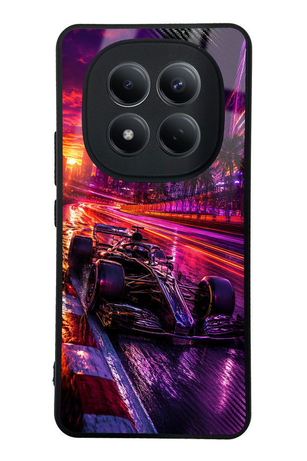 Xiaomi Redmi Note 15 Pro 4g Purple Apex Design Glossy Phone Case