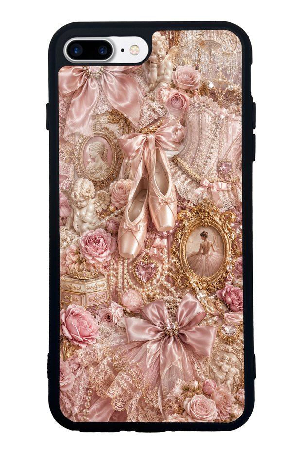 iPhone 7 Plus Angel Ballet Design Glossy Phone Case