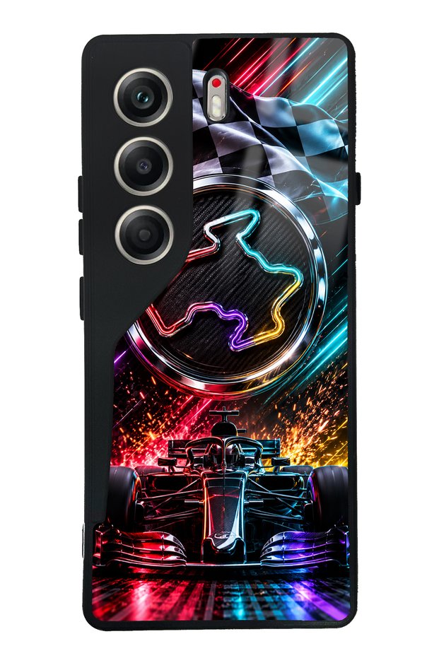 Tecno Camon 40 Apex Lights Design Glossy Phone Case