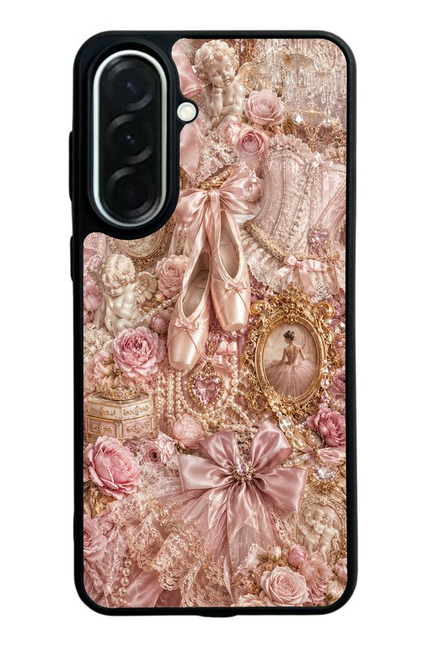 Samsung A37 Angel Ballet Design Glossy Phone Case