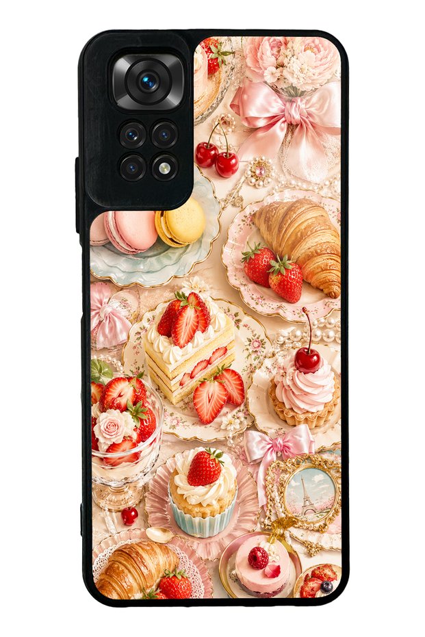 Xiaomi Redmi Note 11S Paris Sweet Berry Design Glossy Phone Case