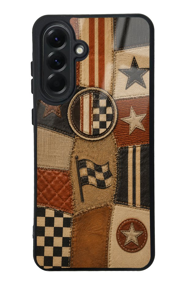Samsung A56 Racing Leather Club Design Glossy Phone Case