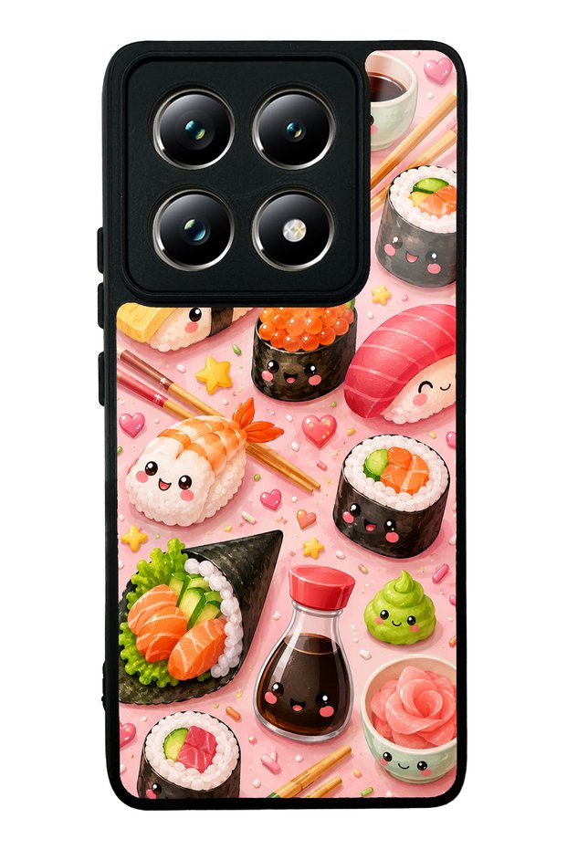 Xiaomi Mi 14t Pro Sushi Love Club Design Glossy Phone Case