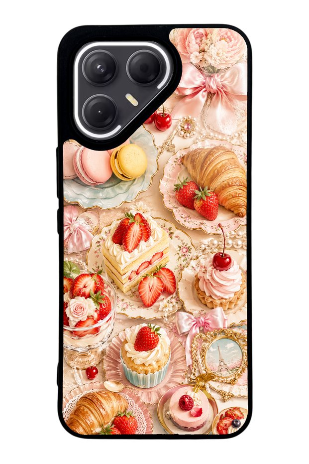 Tecno Pova 7 Pro Paris Sweet Berry Design Glossy Phone Case