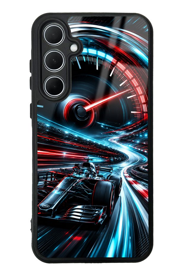 Samsung A35 Velocity Pulse Design Glossy Phone Case