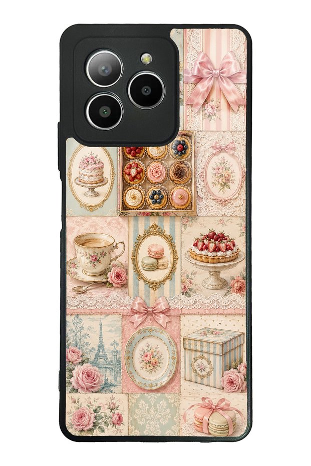 Omix X7 Parisian Sweet Quilt Design Glossy Phone Case
