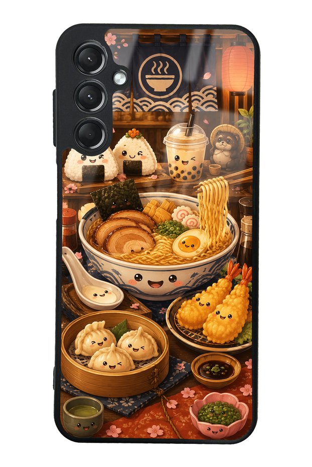 Samsung A24 Ramen Bento Club Design Glossy Phone Case